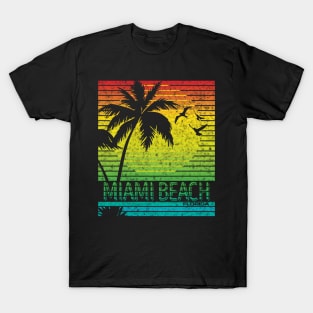 Miami Beach Florida' Cool Vacation Florida T-Shirt
